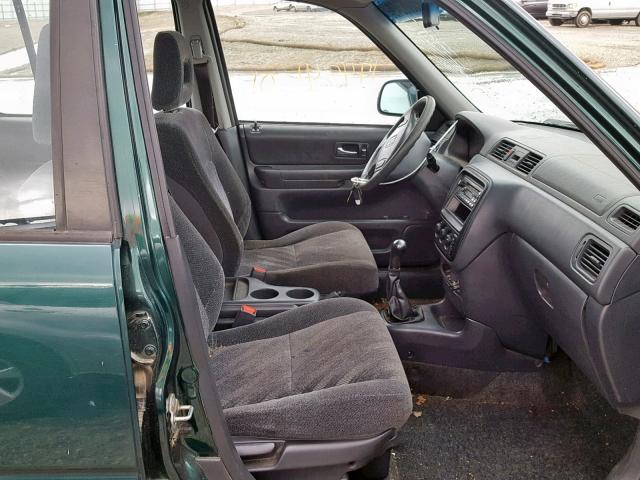 JHLRD17651S000483 - 2001 HONDA CR-V EX GREEN photo 5