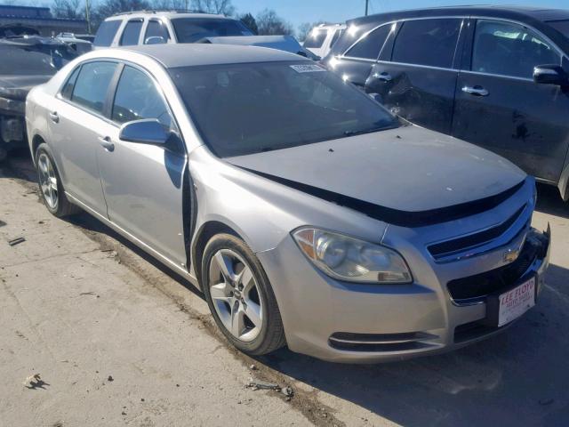 1G1ZH57B78F164495 - 2008 CHEVROLET MALIBU 1LT SILVER photo 1