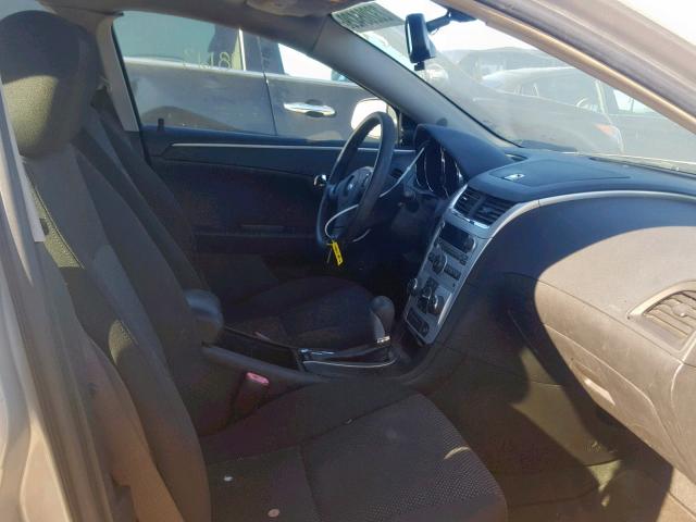 1G1ZH57B78F164495 - 2008 CHEVROLET MALIBU 1LT SILVER photo 5