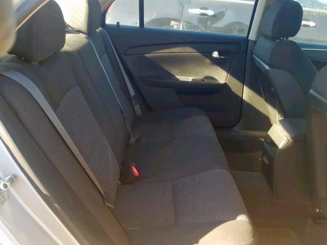 1G1ZH57B78F164495 - 2008 CHEVROLET MALIBU 1LT SILVER photo 6