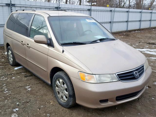 5FNRL18982B020170 - 2002 HONDA ODYSSEY EX GOLD photo 1