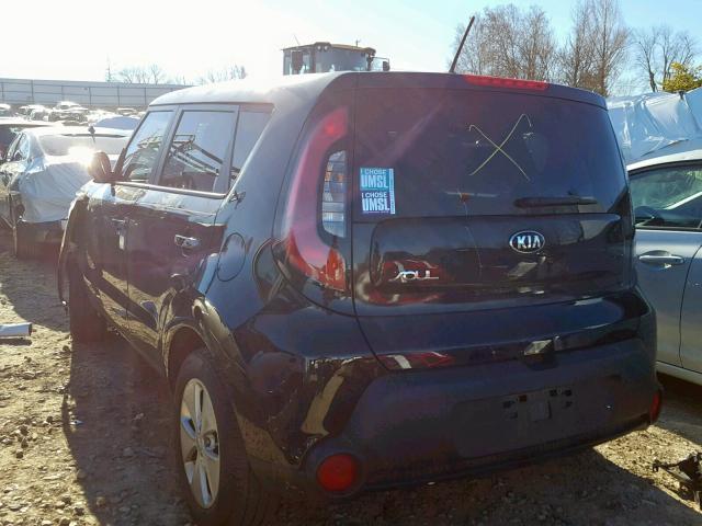 KNDJN2A25G7340392 - 2016 KIA SOUL 黑色 照片 3