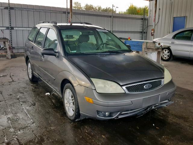 1FAHP36N65W218473 - 2005 FORD FOCUS ZXW GRAY photo 1