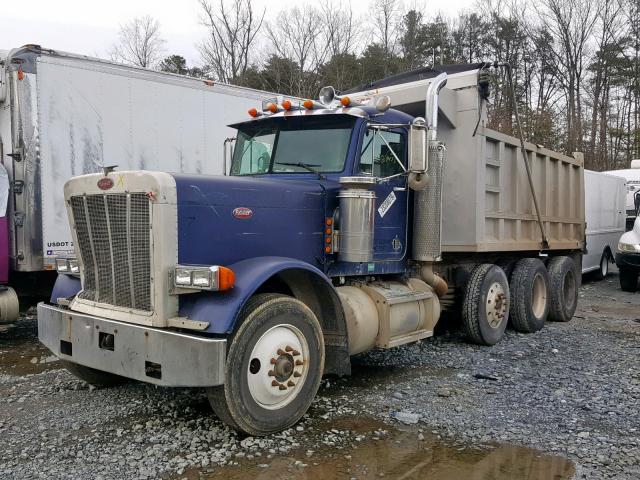 1XP5D69X8NN315117 - 1992 PETERBILT 379 BLUE photo 2