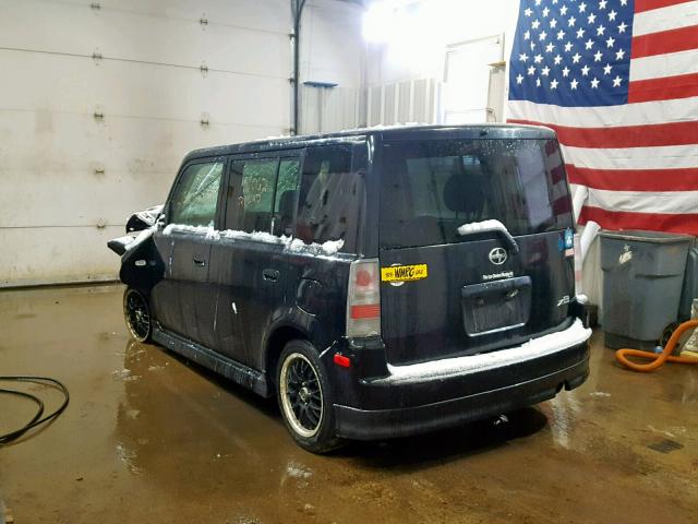JTLKT334864111658 - 2006 TOYOTA SCION XB 黑色 照片 3