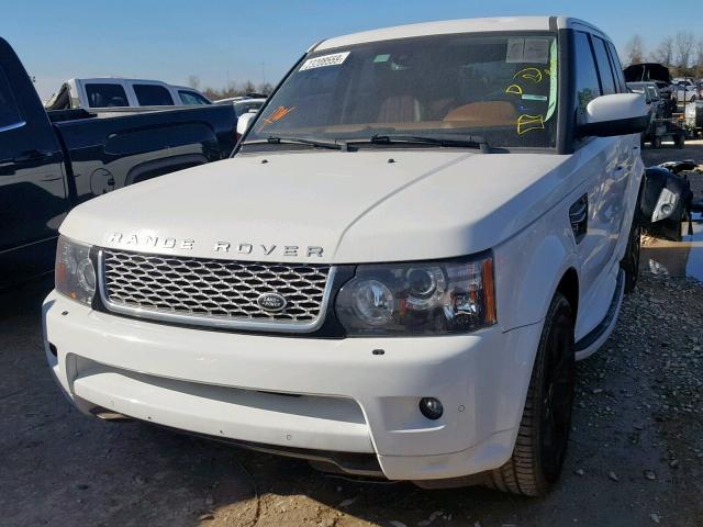 SALSK2D41DA782278 - 2013 LAND ROVER RANGE ROVE WHITE photo 2