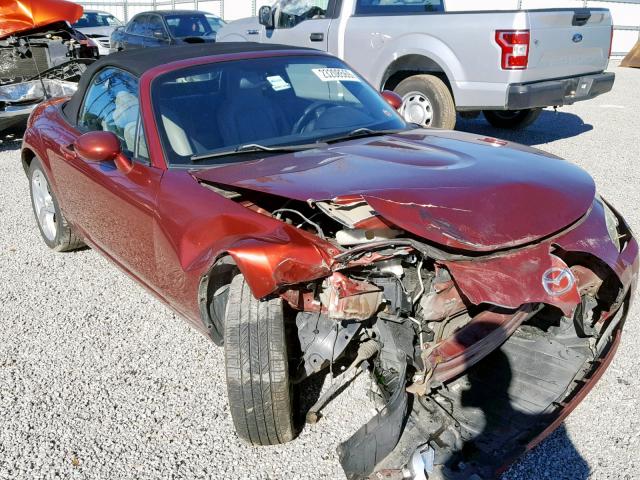 JM1NC25F060117088 - 2006 MAZDA MX-5 MIATA RED photo 1