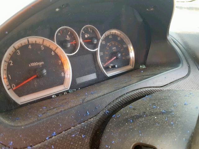 KL1TD6DEXAB097828 - 2010 CHEVROLET AVEO LS BURGUNDY photo 8