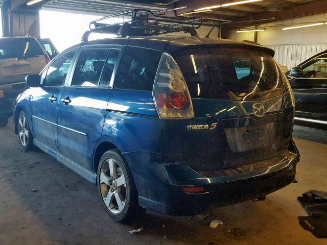 JM1CR293160101391 - 2006 MAZDA 5 GREEN photo 3