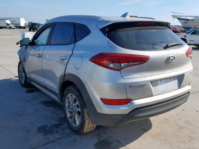 KM8J3CA4XJU606622 - 2018 HYUNDAI TUCSON LIM SILVER photo 3