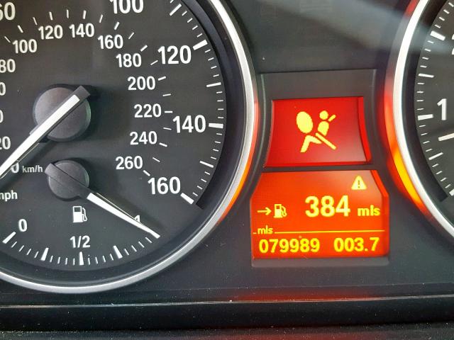 WBAKG7C51BE263086 - 2011 BMW 335 I Графитовый фото 8