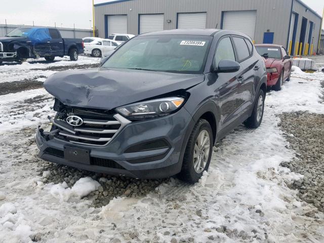 KM8J23A41JU784678 - 2018 HYUNDAI TUCSON SE 灰色 照片 2