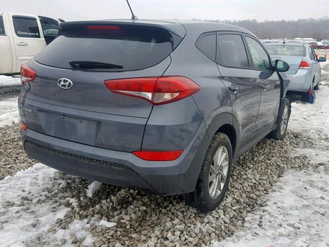 KM8J23A41JU784678 - 2018 HYUNDAI TUCSON SE 灰色 照片 4