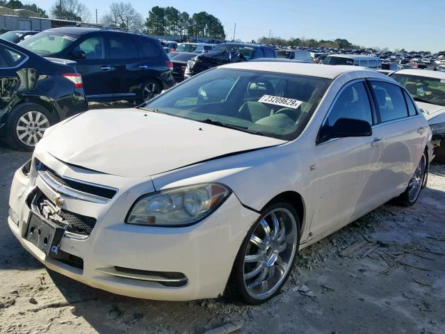 1G1ZG57N48F174608 - 2008 CHEVROLET MALIBU LS Ақ фото 2