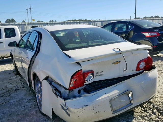 1G1ZG57N48F174608 - 2008 CHEVROLET MALIBU LS Ақ фото 3