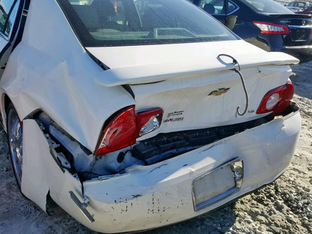 1G1ZG57N48F174608 - 2008 CHEVROLET MALIBU LS Ақ фото 9