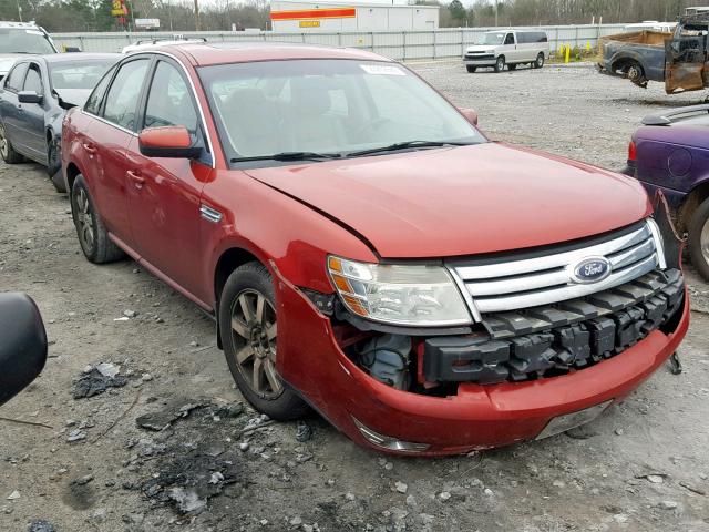 1FAHP24W09G125373 - 2009 FORD TAURUS SEL RED photo 1