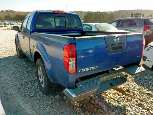 1N6AD0CU9CC413011 - 2012 NISSAN FRONTIER S BLUE photo 3