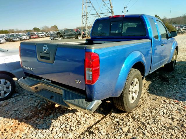 1N6AD0CU9CC413011 - 2012 NISSAN FRONTIER S BLUE photo 4