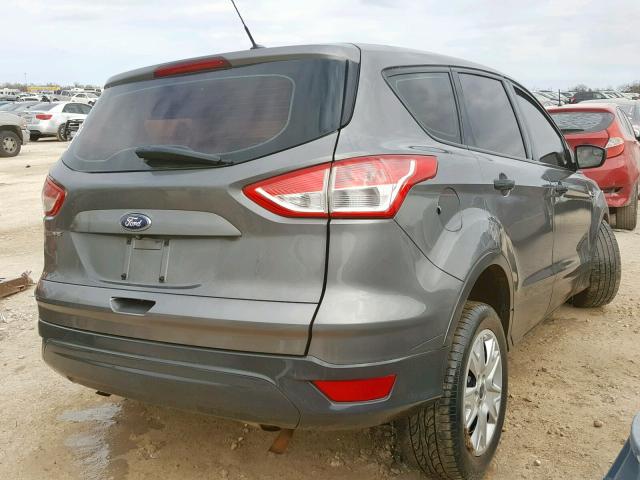 1FMCU0F75EUB00550 - 2014 FORD ESCAPE S GRAY photo 4