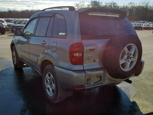 JTEHD20V450066813 - 2005 TOYOTA RAV4 GRAY photo 3