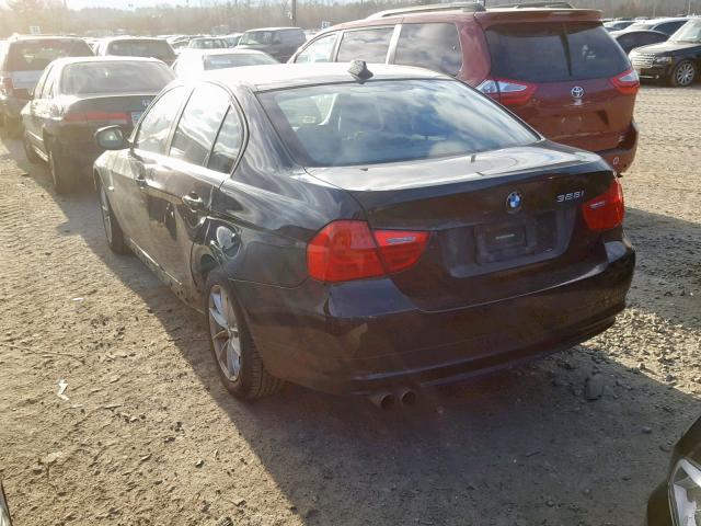 WBAPK5C57AA599761 - 2010 BMW 328 XI SUL BLACK photo 3