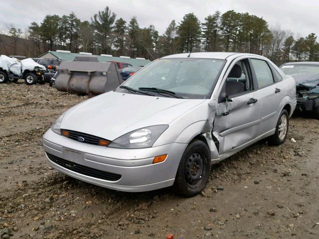 1FAFP38Z84W195137 - 2004 FORD FOCUS ZTS SILVER photo 2