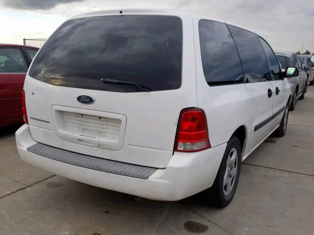 2FMZA50644BA82059 - 2004 FORD FREESTAR S WHITE photo 4