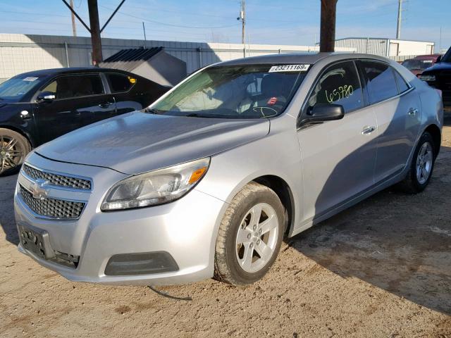 1G11B5SA0DF226570 - 2013 CHEVROLET MALIBU LS 银色 照片 2