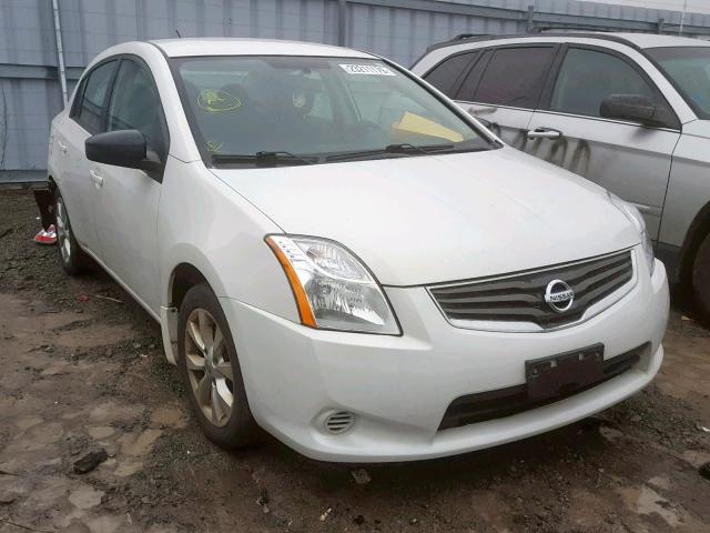 3N1AB6AP5CL721874 - 2012 NISSAN SENTRA 2.0 WHITE photo 1