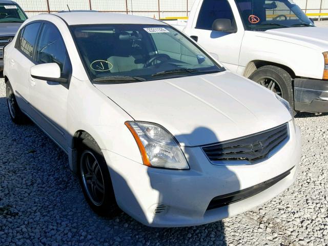 3N1AB6AP7AL628125 - 2010 NISSAN SENTRA 2.0 WHITE photo 1