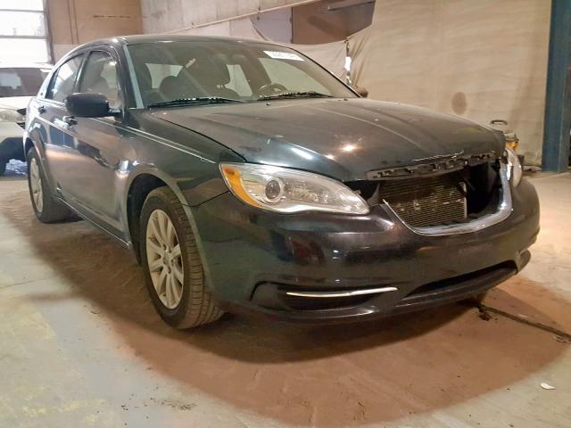 1C3CCBBB8DN580402 - 2013 CHRYSLER 200 TOURIN BLACK photo 1