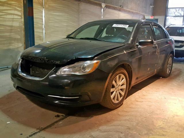 1C3CCBBB8DN580402 - 2013 CHRYSLER 200 TOURIN BLACK photo 2