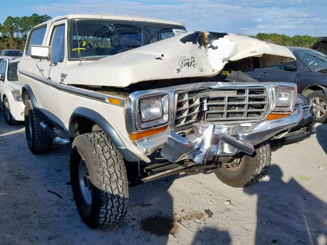 U15HLBA0544 - 1978 FORD BRONCO WHITE photo 1