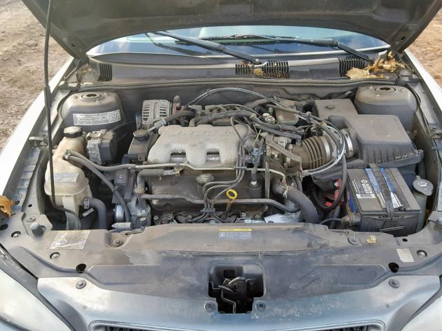 1G2NF52E94M669316 - 2004 PONTIAC GRAND AM S GRAY photo 7