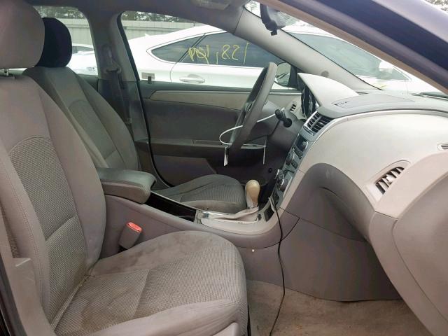 1G1ZG57B78F207459 - 2008 CHEVROLET MALIBU LS შავი ფოტო 5