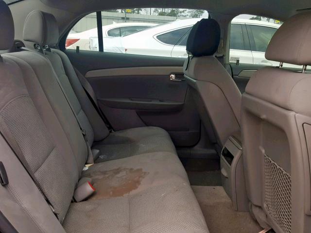 1G1ZG57B78F207459 - 2008 CHEVROLET MALIBU LS შავი ფოტო 6