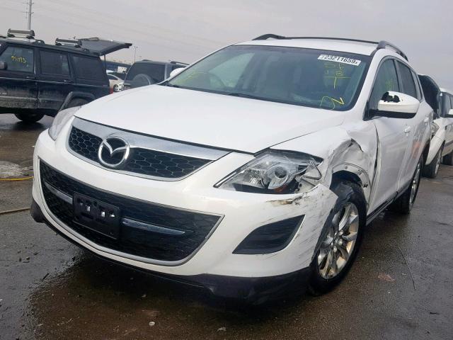 JM3TB3CA3C0338064 - 2012 MAZDA CX-9 WHITE photo 2