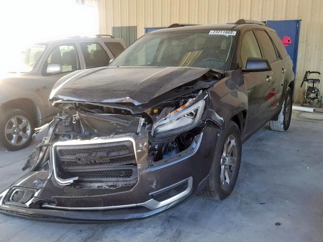 1GKKVPKD1FJ209239 - 2015 GMC ACADIA SLE CHARCOAL photo 2