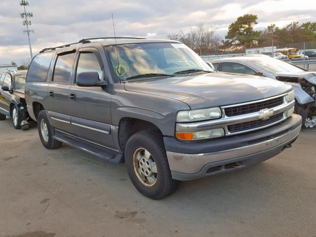 1GNFK16Z32J255519 - 2002 CHEVROLET SUBURBAN K GRAY photo 1