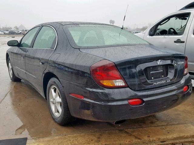 1G3GR64H414154972 - 2001 OLDSMOBILE AURORA BLACK photo 3