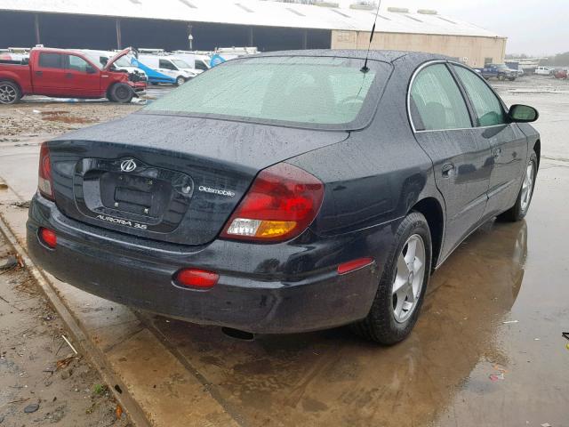 1G3GR64H414154972 - 2001 OLDSMOBILE AURORA BLACK photo 4