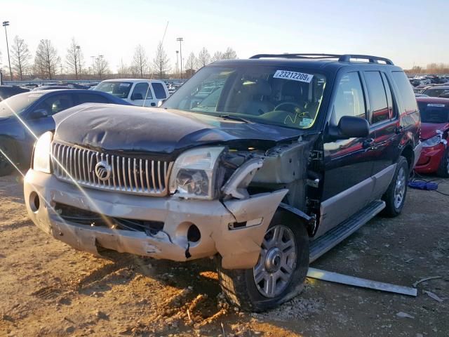 4M2DU86W04ZJ28475 - 2004 MERCURY MOUNTAINEE 黑色 照片 2