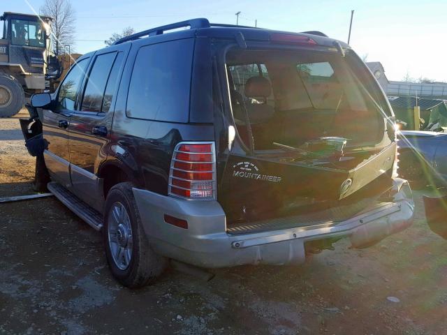 4M2DU86W04ZJ28475 - 2004 MERCURY MOUNTAINEE 黑色 照片 3