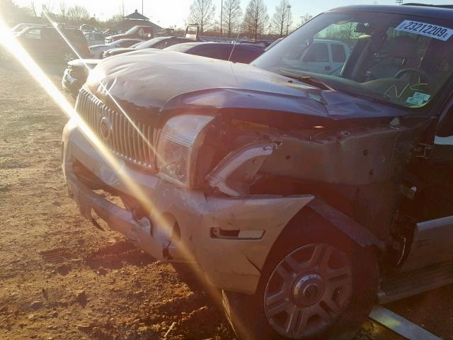 4M2DU86W04ZJ28475 - 2004 MERCURY MOUNTAINEE 黑色 照片 9