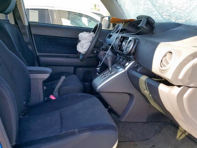 JTLZE4FE4B1137799 - 2011 TOYOTA SCION XB BLUE photo 5