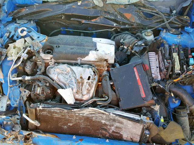 JTLZE4FE4B1137799 - 2011 TOYOTA SCION XB BLUE photo 7