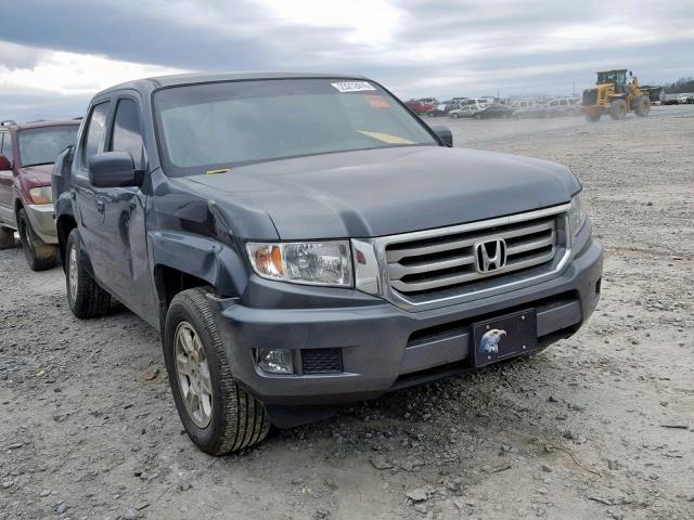 5FPYK1F41CB457765 - 2012 HONDA RIDGELINE GRAY photo 1