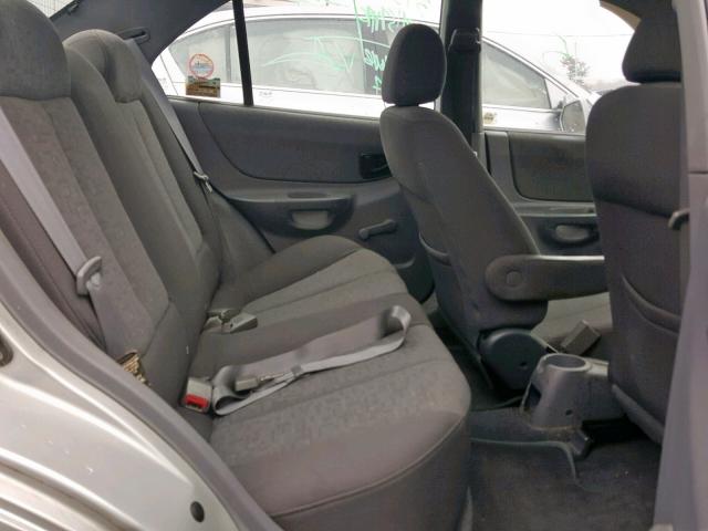 KMHCG45CX4U514080 - 2004 HYUNDAI ACCENT GL SILVER photo 6