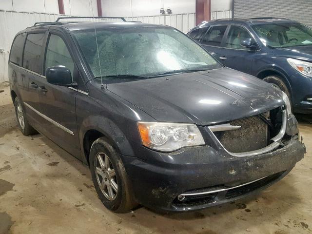 2C4RC1BG7CR172597 - 2012 CHRYSLER TOWN & COU CHARCOAL photo 1